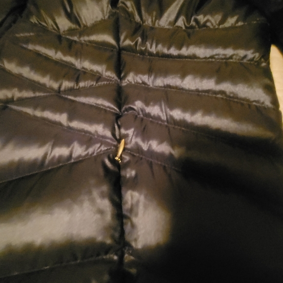 Ellen Tracy 90% Duckdown Black Beauty Elegant Delicate Womens Size Large - Picture 7 of 9